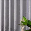 Gardin Popangel Luxury Silvered Thicking Customized Färdig Blackout Thermal Isolated Living Room Window Curtain och Tulle