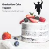 Festive Supplies Cupcake Picks Party Graduation Dessert 2022 Decor Toppers Grad Toothpicks Cap Fruit Pick