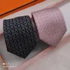 Ties Neck Ties Fashion Men's 100% Silk Tie Jacquard Yarndyed Neckties Standard Brand Gift Box Packaging