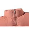 Jaquetas masculinas Inverno engrossar o casaco de casaco parka quente colar de colar de cor sólido parkas solto azul preto rosa roupas femininas jackets g221013