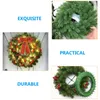 Decoratieve bloemen krans kerstframe maken frames cirkel ring kerstbenodigdheden ringen diy bloemen vormen hoepel vakantie ronde achtergrond ambachten