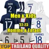 22 23 maillots de foot maillots de foot MBAPPE SERGIO PSgs RAMOS 2022 2023 maillot de foot ICARDI HAKIMI WIJNALDUM Camiseta hommes enfants hommes enfants kit uniforme