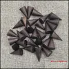 Sacchetti per gioielli Borse Sacchetti per gioielli Borse 5 pezzi Porta anelli Colore nero Cono in legno massello Forniture decorative Espositore per stoccaggio Orga Dhzqz