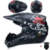 Cykelhjälmar Nya Full Face Motorcyc Hjälm Cross Capacete Motocross Off-Road ATV MTB Downhill Racing Casco Dot godkänd L221014