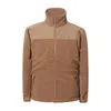 Utomhusjackor Autumn och Winter SoftShell Fleece Jacket Tad US Marines Warm Windproof Vandring Liner Män kvinnor S-X