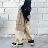 Pantalones para hombres Monos holgados anchos para hombres Ins Pantalones rectos vintage japoneses Moda Hombre Mujer Fondos Y2K Ropa Streetwear Oversize
