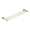 Bath Accessory Set Brushed Gold Towel Rack Stainless Steel 304 Bathroom Hardware Pendant