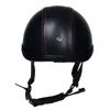 Fahrradhelme Motorradhelm Vintage Half Face Helm Retro Deutscher Chopper Cruiser Mattschwarz Helme Cascos Para DOT Approvel L221014