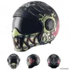 Radfahren Helme Männer Motorrad Full Face Helme Modulare Hohe Qualität Persönlichkeit Off Road Motocross Vintage Helm Casco Moto L221014