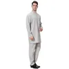 الملابس العرقية الإسلامية الفضفاضة الرجل المسلم رجل طويل الهندي ملابس الملابس مجموعة من قطعتين
