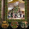 Decorative Flowers Artificial Pine Garland Durable Christmas With Cone For DIY Home Garden Decoration