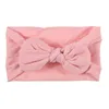 Bow Nó Crianças Bandeira da cabeça Meninas Princesa Nylon Elastic Headwraps Newborn Kids Hair Acessórios Photo adereços