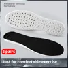 PU Memory Foam Sneakers Insoles for Men Women Sport Shock Absorption Breathable Shoes Sole Pad Orthopedic Care Insole