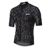 Chaquetas de carreras 2022 SDIG Camiseta de ciclismo de manga corta negra de alta calidad Pro Team Aero Cut con Est Seamless Process Road Mtb