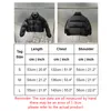 2022 Jaqueta Masculina Designer Down Outwear Parka Clothing Parkas Quente Thick Puffer Moda Puffer com Mangas Removíveis