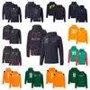 Felpa con cappuccio del team F1 2022 Tuta da corsa pullover sportiva personalizzata con cappuccio da uomo con cappuccio