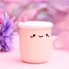 Luci notturne Creative Milk Tea Lamp White Cloud Light Home Decor Baby For Kids Camera da letto Regalo di Natale Decorativo