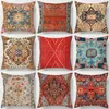 Kussen Perzisch Turkse patroonomslagen Gevallen Decoratieve zachtheid Cover Living Room Decoratie enkele zijde
