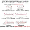 Stol täcker mandala tema hörn soffa 1/2/3/4 säte anti-dirty cushion cover all inclusive washable sektionsskydd