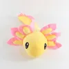 Peluche Axolotl de 35cm, poupée de dessin animé mignon, jouets d'oreiller, vente en gros d'usine