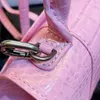 Kvällspåsar toppkvalitet äkta läder crossbody kvinnors män på lyxdesigner mode presbyopia plånbok krokodilmönster fickor 2023