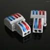 Lighting Accessories Mini Fast Wire Connector PT-222 SPL-62/42 SPL42 SPL62 32A Universal Wiring Cable Push-in Conductor Terminal Block