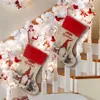 New Christmas Stockings Dwarf Doll Faceless Christmas Tree Decorations Xmas Gift Bag