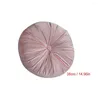 Pillow Round Throw Comfortable Velvet Soft Filling Chair 14.96in Floor Home Decor