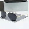 선글라스 클래식 라운드 Rayse 디자이너 Uv400 안경 금속 골드 프레임 태양 안경 남성 여성 거울 상자 82