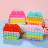 Pop Purse Fidget Toys Sac à bandoulière Pop Soulagement de l'anxiété et du stress Jouet Fidgets Paquet Cadeau pour les enfants