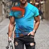 Men's T Shirts Printed T-shirts Man Oversize Men Anime Shirt Pubg 3D Maneskin Brazil Short Sleeve Christmas Clothes Oversized Stalker