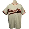 NUEVA universidad viste Sioux City Soos 1951 Road Jersey Hombres personalizados Mujeres Jerseys de béisbol juveniles Doble costura