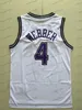 Men Basketball Jersey 4 Chirs Webber Purple 10 Mike Bibby White Black Stitched Mens Jerseys