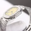 Męskie zegarki automatyczny zegarek mechaniczny 40mm szafirowe wodoodporne modne biznesowe zegarki na rękę Montre De Luxe Gift