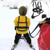 Back Support Kids Ski Harness Safe Shoulder Leash Strap For Snowboard Training Beginners