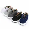 First Walkers 0-18M Born Baby Boys Shoes Girls Crib Canvas Toddler Kid Walking Sneakers