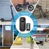 Alarm Systems Awapow Anti Stöld Bicycle 113dB vibration Remote Control Waterproof med fast klipp Motorcykelcykel Säkerhetssystem 221025