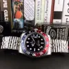 Med originalbox keramisk bezel mens klockor 40mm automatisk mekanisk 2813 r￶relse titta p￥ lysande safir vattent￤t sport sj￤lvvind mode armbandsur