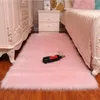Teppiche Pelz Teppich Schlafzimmer Mode Künstliche Wolle Matten Plüsch Nordic Wohnzimmer Couchtisch Matte Doppelbett Decke Dekoration
