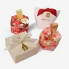 Вечеринка для вечеринки поставляет свадебные декоративные аксессуары конфеты подарки коробку с двойным счастьем кулон