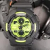 Watch numérique à 140 quartz Reloj Hombre Army Military Fashion LED Masculino Band GA imperméable Ga Ga Wristwatch Double affichage GMT Sports