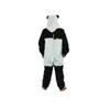 Costume da bambola mascotte Mascotte del panda Vestiti da passeggio Costume Fursuit Party Game Animal Halloween Fancy Dress Costume da parata di personaggi pubblicitari