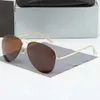 선글라스 클래식 라운드 Rayse 디자이너 Uv400 안경 금속 골드 프레임 태양 안경 남성 여성 거울 상자 82