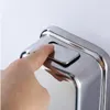 Sıvı Sabun Dispenser Dispenser 500ml Paslanmaz Çelik Duvar Mutfak Mutfak Banyo Tuvalet Duş Z-500ml