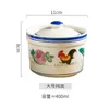 Bowls Ceramic Rooster Soup Cup Stew With Lid Waterproof Commercial El Restaurant Bird's Nest Dessert