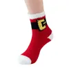 2022 Elk Christmas Socks Dikke Coral Fleece Socks Wholesale Floor Sock Christmas-Socks for Adult Kids B17