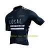 Racing Jackets Mannen Zomer Team Wielertrui Tight Fit Bike Top Maillot De Pedla 2022 Jersey Short Sleeves Summer Cycling Men Full Zipper