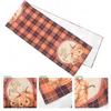 Festive Supplies Table Runner Thanksgiving Harvest Cover Party Holiday Tablecloth Centerpiece Setting Home Autumn Leaf Maple Stylish