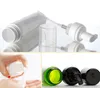 100 x 200 ml de plástico vazio Pet Foming Bottle Soop Dispenser Jar Recipiente Bombea de espuma de dispensa preta branca SN596