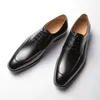 Dress Shoes Shoe Man Formal Wedding Laces Style Leather Work Oxford Love luxe